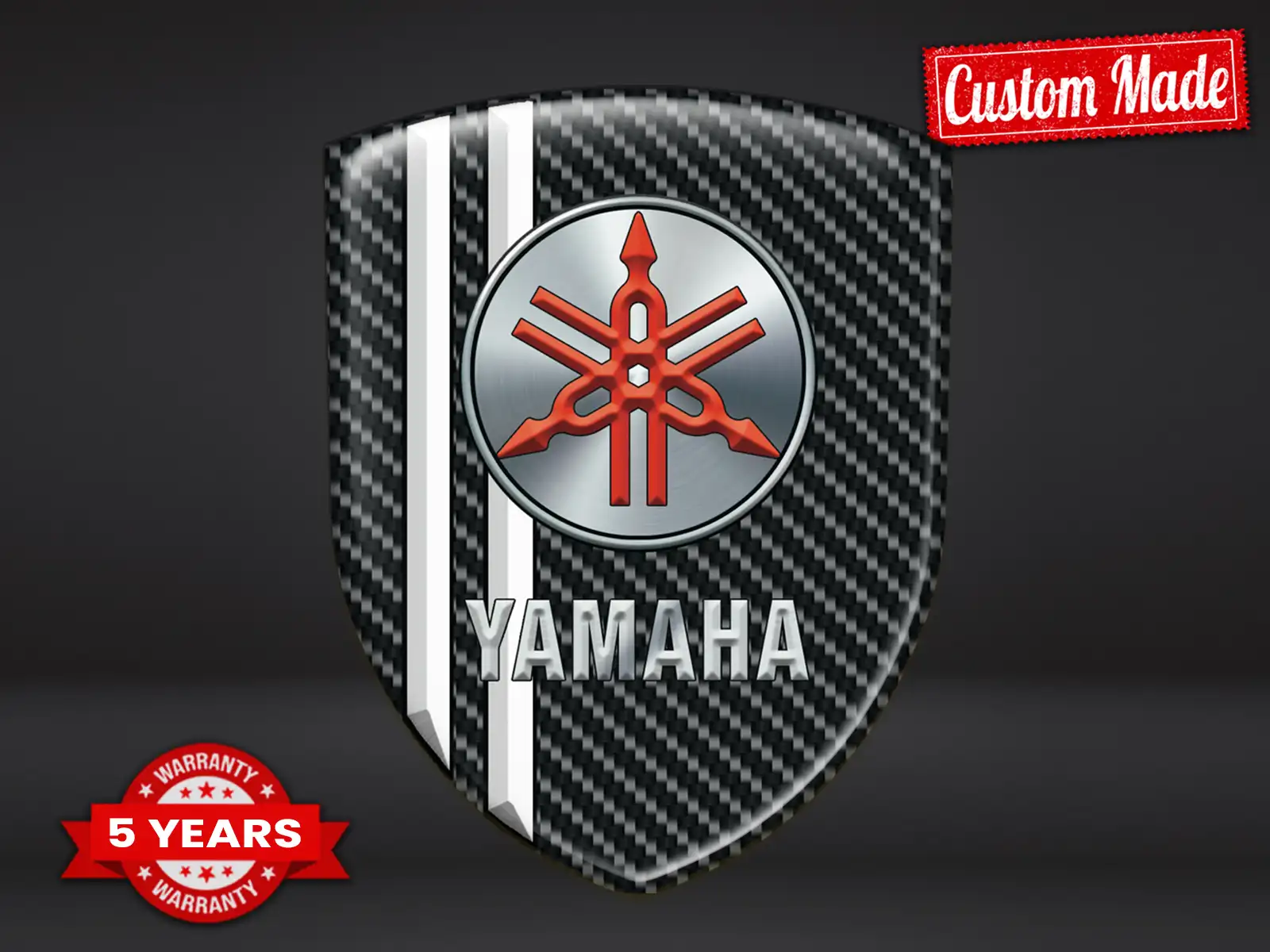Yamaha Stoßsticker Druck Edition Stern Professionell